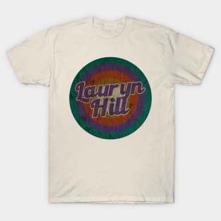 Lauryn Hill  - Retro Circle - DESIGN -  Vintage T-Shirt